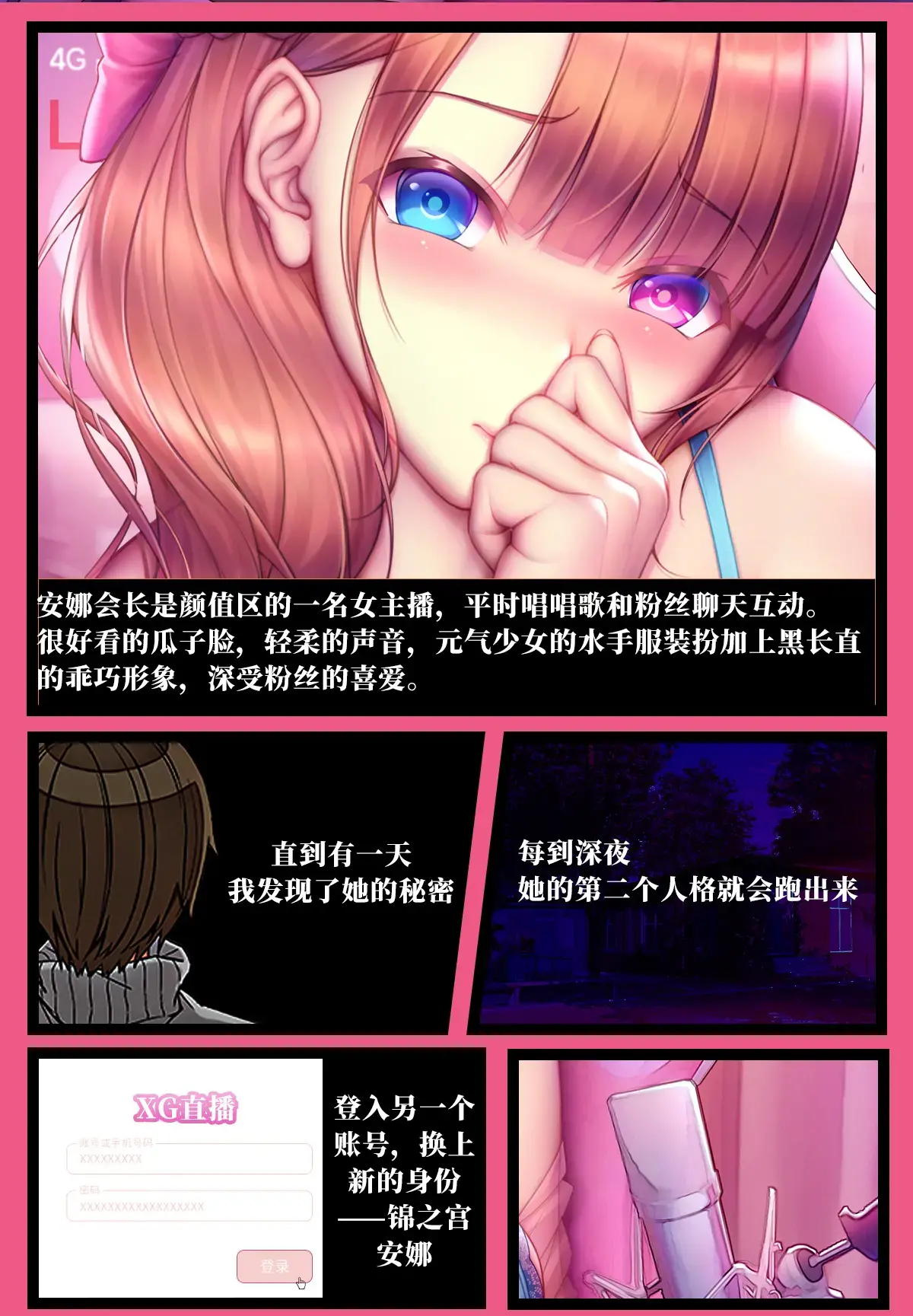 GXP主播DID评测—欲拒还迎的猎奇体验-萌次元