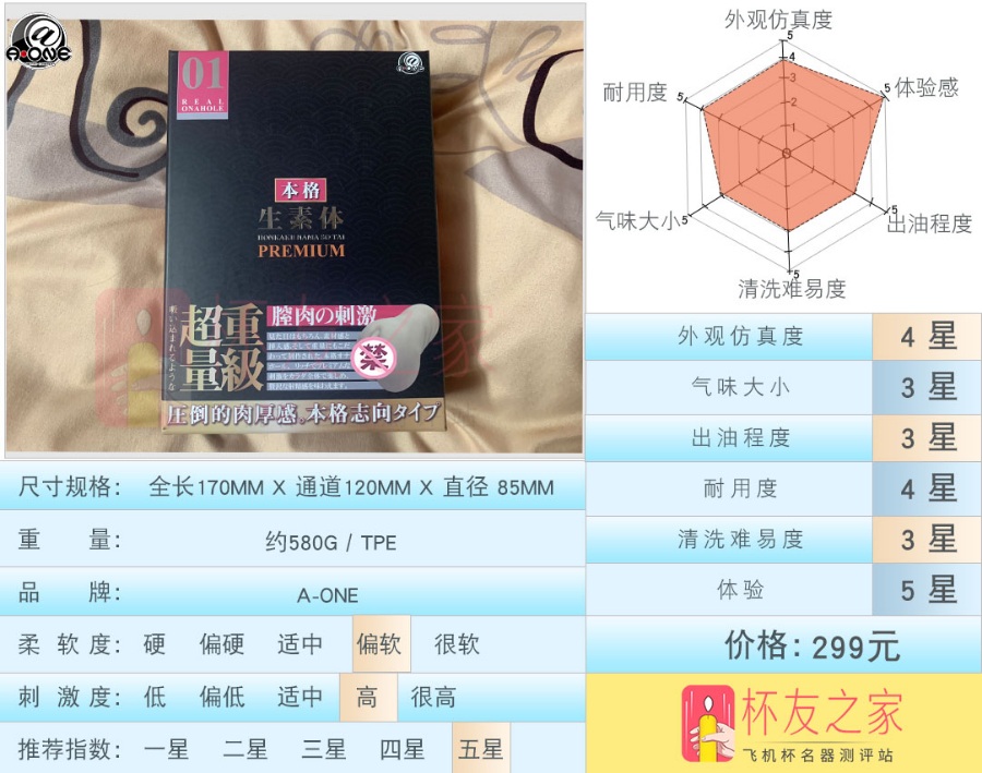 日本A-ONE 生素体本格飞机杯名器测评[db:副标题]-萌次元